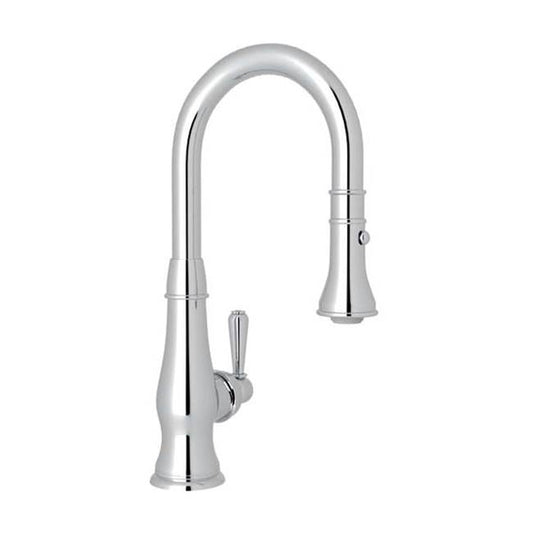 ROHL A3420SLMAPC-2 Patrizia Pull-Down Bar/Food Prep Kitchen Faucet In Polished Chrome