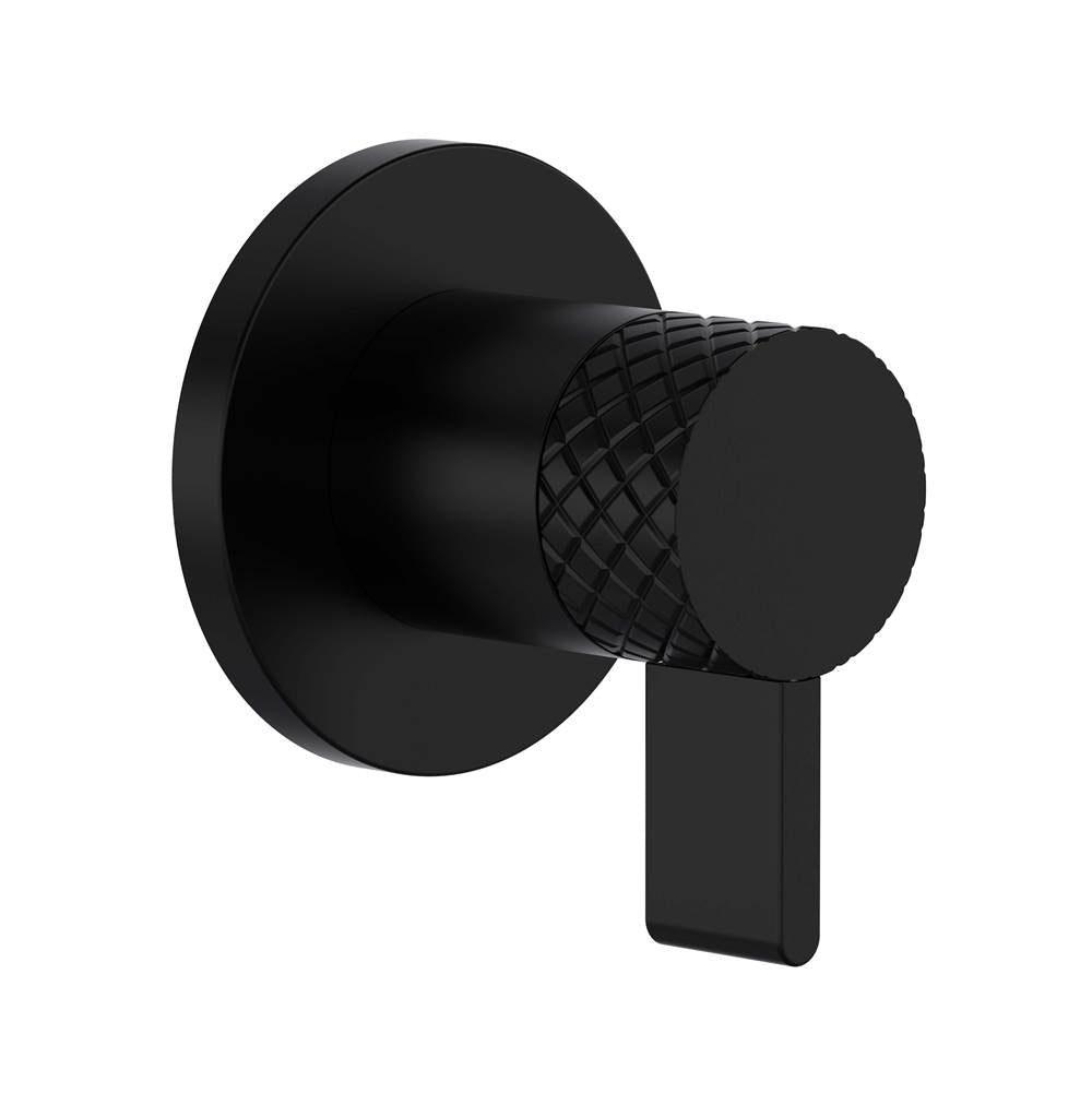 ROHL TTE18W1LMMB Tenerife Trim for Volume Control and Diverter In Matte Black