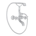 ROHL A1901XMAPC Palladian Exposed Wall Mount Tub Filler In Polished Chrome
