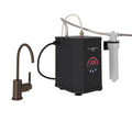 ROHL GKIT7545LMTCB-2 Lux Hot Water Dispenser, Tank And Filter Kit In Tuscan Brass