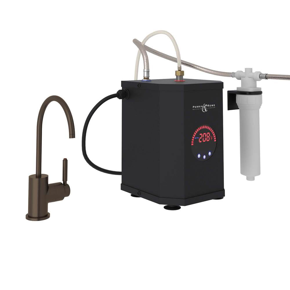 ROHL GKIT7545LMTCB-2 Lux Hot Water Dispenser, Tank And Filter Kit In Tuscan Brass