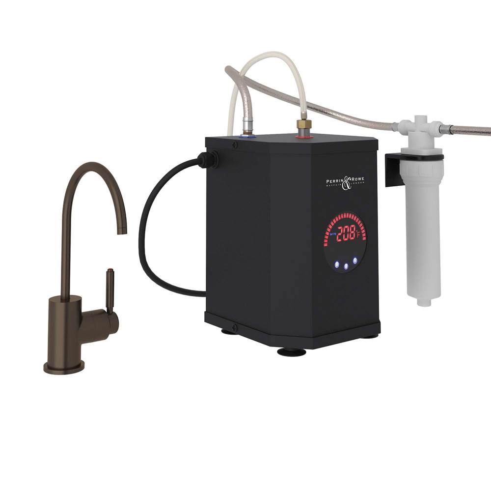ROHL GKIT7545LMTCB-2 Lux Hot Water Dispenser, Tank and Filter Kit - Tuscan Brass