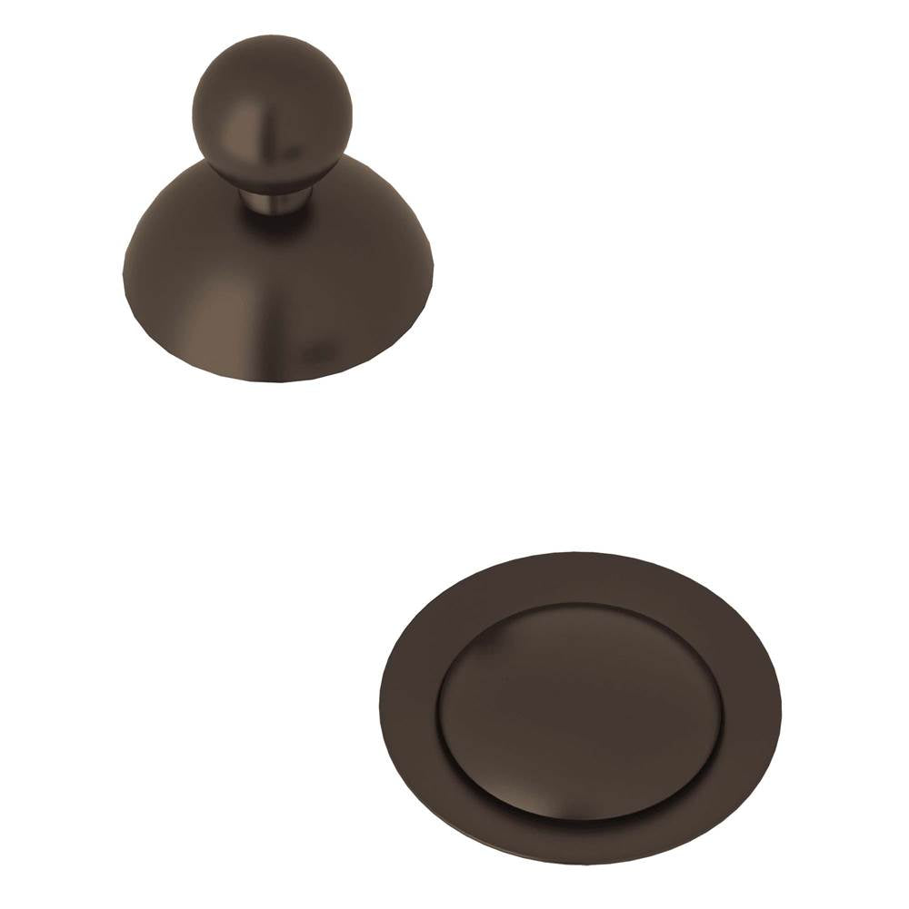 ROHL CNZREMOTETCB Remote Pop-Up Set With Overflow In Tuscan Brass