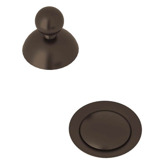 ROHL CNZREMOTETCB Remote Pop-Up Set With Overflow In Tuscan Brass