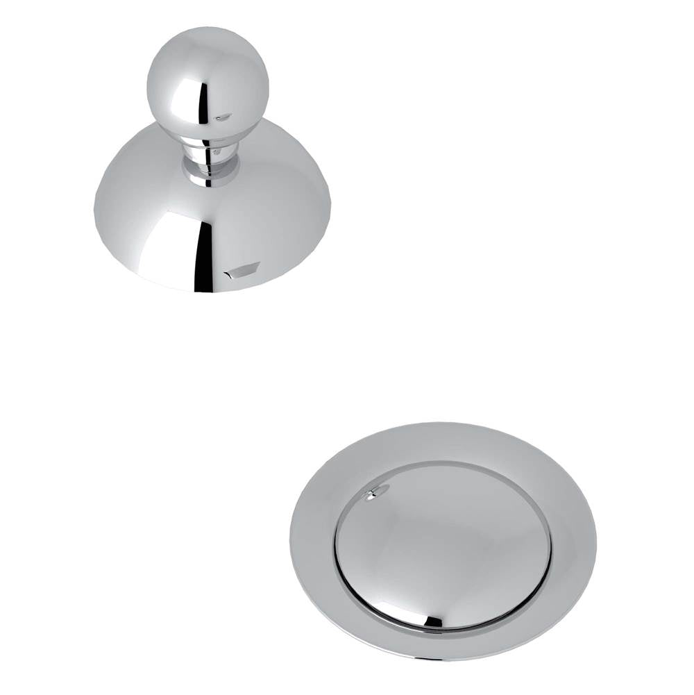 ROHL CNZREMOTEAPC Remote Pop-Up Set With Overflow In Polished Chrome
