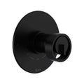 ROHL TEC44W1IWMB Eclissi 1/2" Therm & Pressure Balance Trim with 2 Functions (No Share) In Matte Black