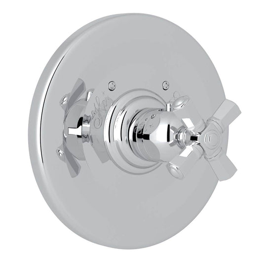 ROHL A4814XMAPC Palladian 3/4" Thermostatic Trim Without Volume Control In Polished Chrome