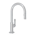 ROHL MB7930SLMAPC-2 Graceline Pull-Down Bar/Food Prep Kitchen Faucet In Polished Chrome
