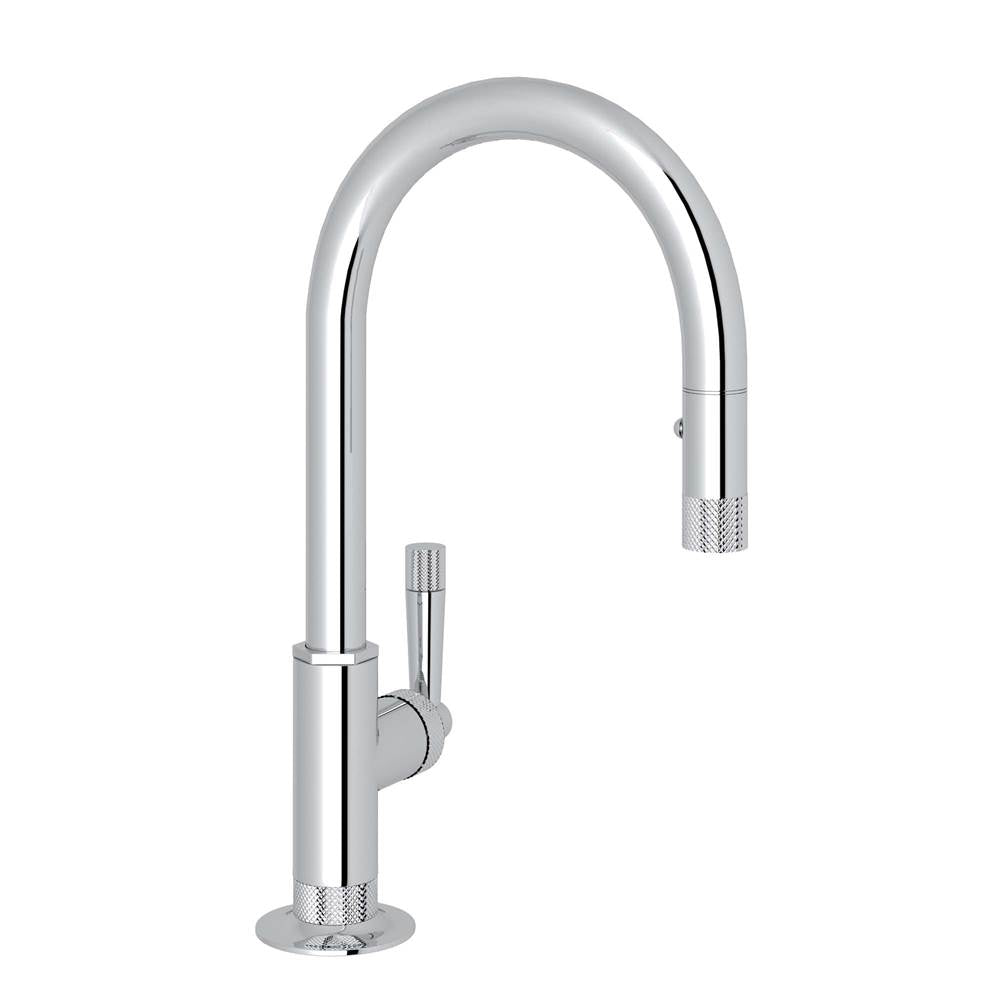 ROHL MB7930SLMAPC-2 Graceline Pull-Down Bar/Food Prep Kitchen Faucet In Polished Chrome