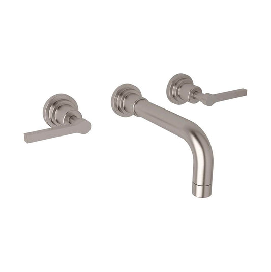 ROHL A2207LMTCBTO-2 Lombardia Wall Mount Lavatory Faucet In Tuscan Brass