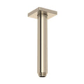ROHL 70527SASTN 7" Reach Ceiling Mount Shower Arm With Square Escutcheon In Satin Nickel
