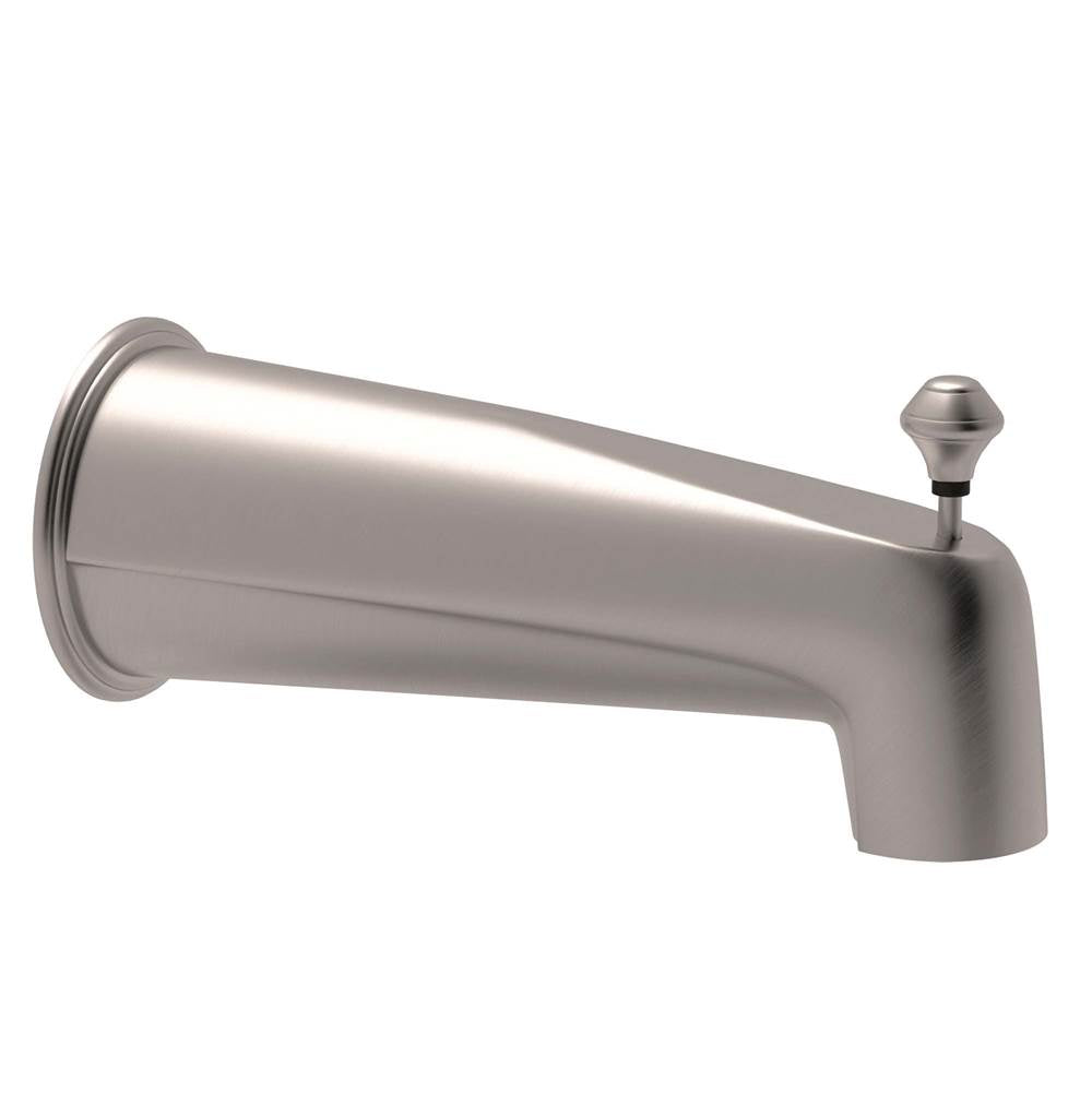 ROHL RT8000STN Wall Mount Tub Spout With Diverter In Satin Nickel