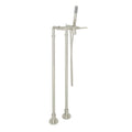 ROHL AKIT2202NLMPN Lombardia Floor Mount Tub Filler In Polished Nickel