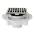 ROHL SDPVC2/3-3143PN PVC 2" X 3" Drain Kit With 3143 Matrix Decorative Cover In Polished Nickel