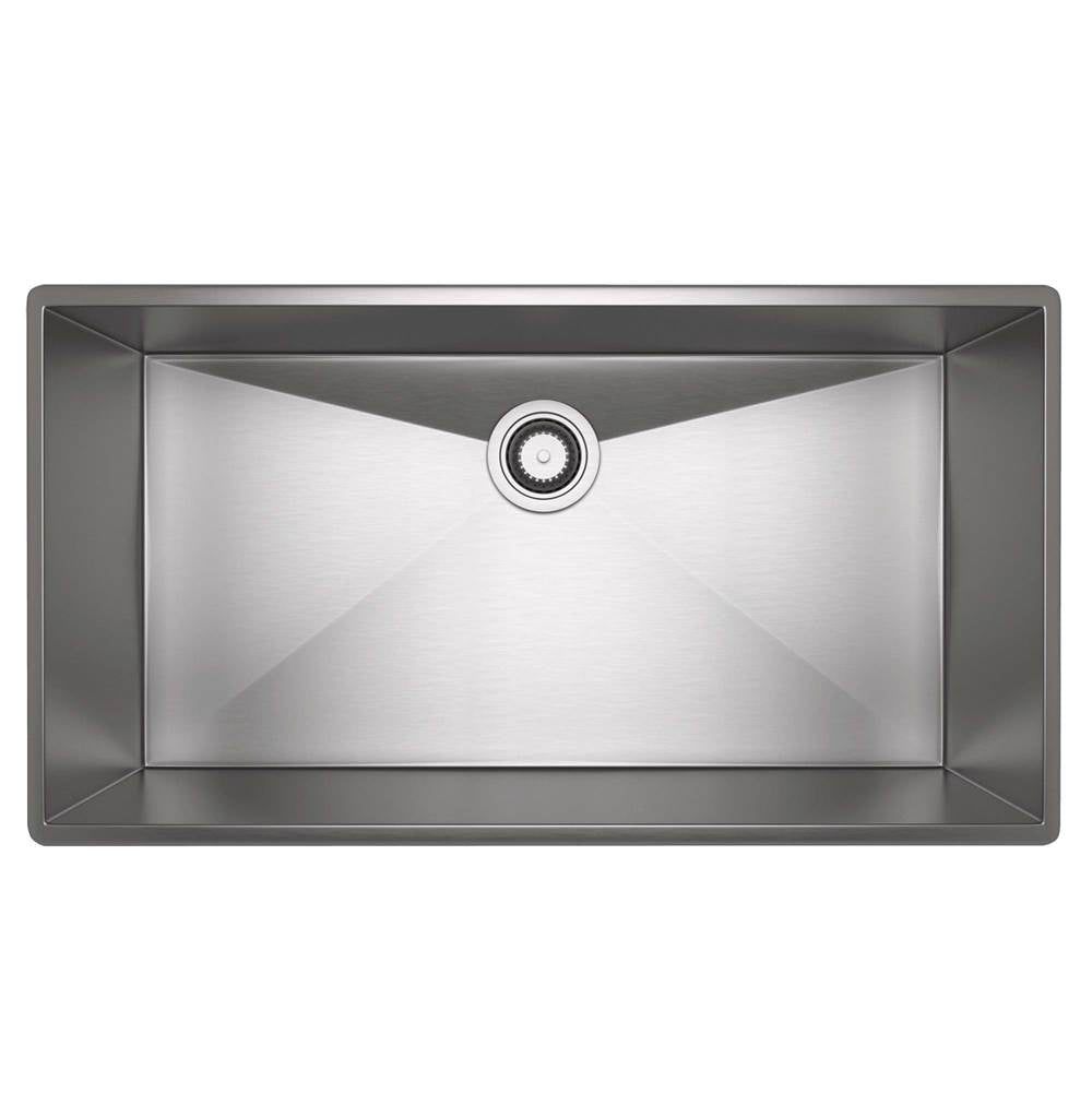 ROHL RSS3318SB Forze 33" Single Bowl Stainless Steel Kitchen Sink In Brushed Stainless Steel