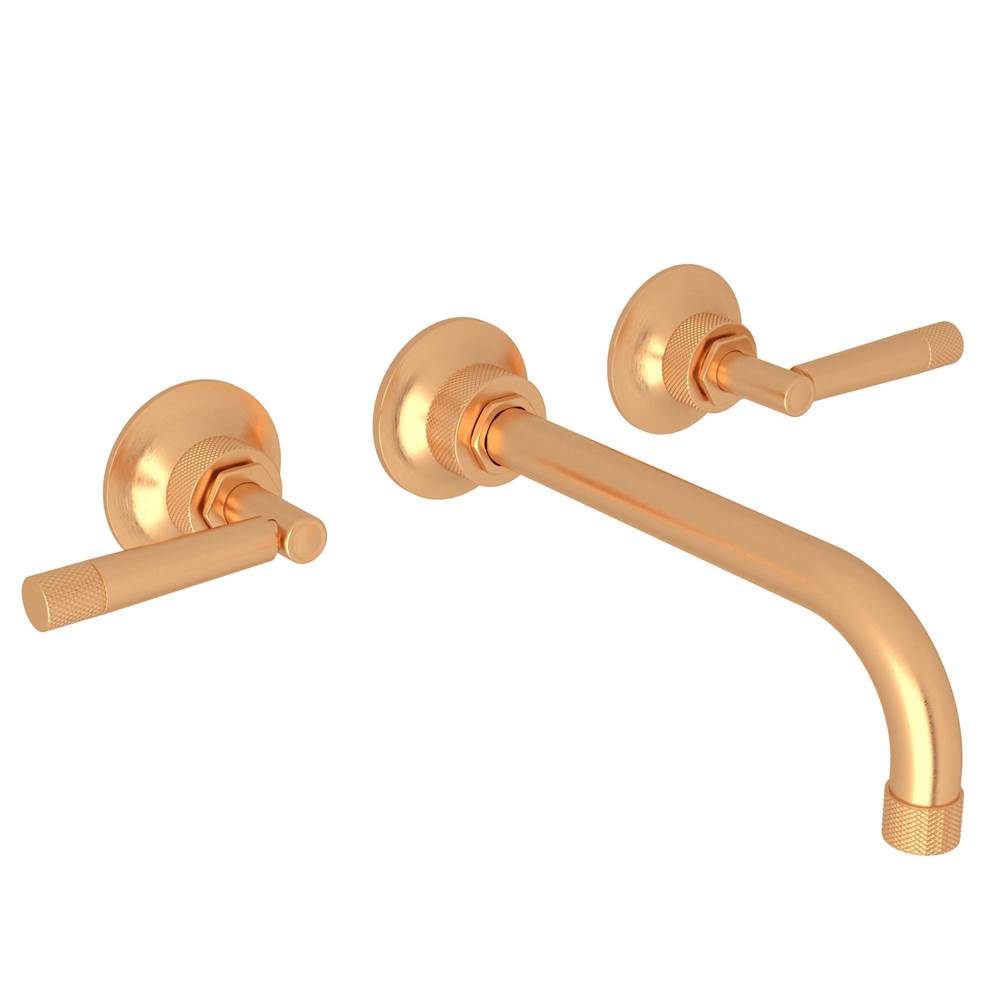 ROHL MB2037LMSGTO Graceline Wall Mount Tub Filler In Satin Gold