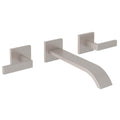 ROHL WA721L-STN Wave Wall Mount Tub Filler In Satin Nickel