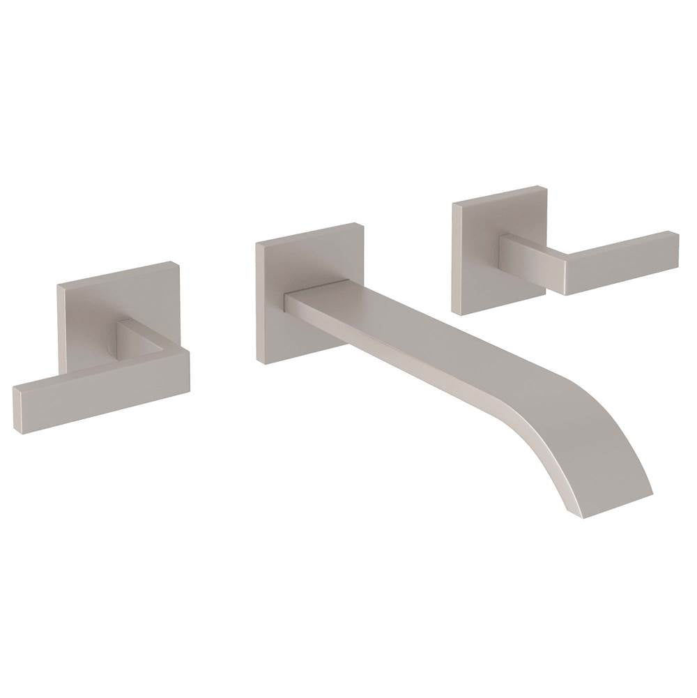 ROHL WA721L-STN Wave Wall Mount Tub Filler In Satin Nickel