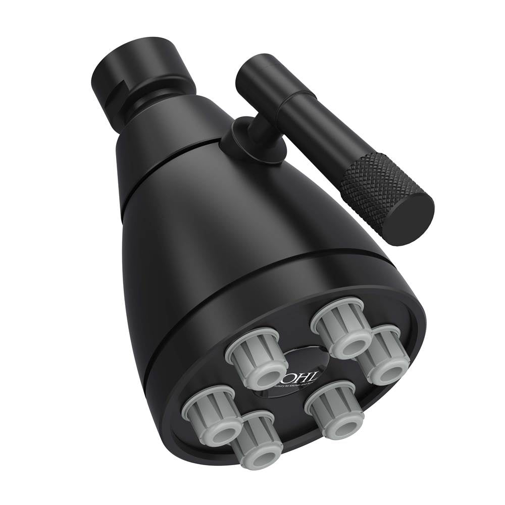 ROHL MB0190MB 3" Multi-Function Showerhead In Matte Black