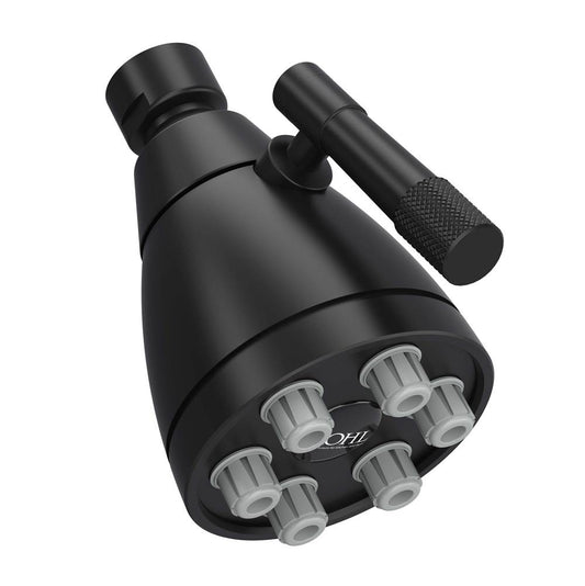 ROHL MB0190MB 3" Multi-Function Showerhead In Matte Black