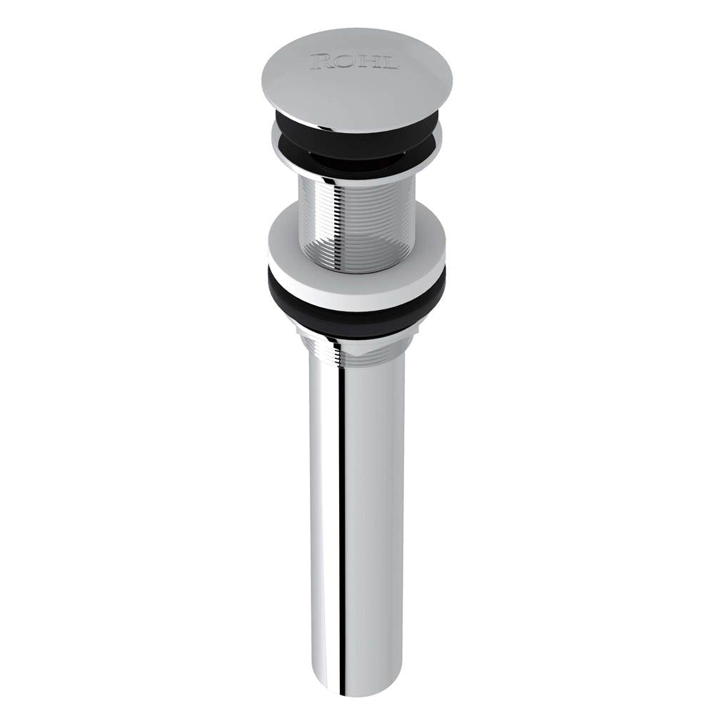 ROHL 5445APC Push Drain Without Overflow In Polished Chrome