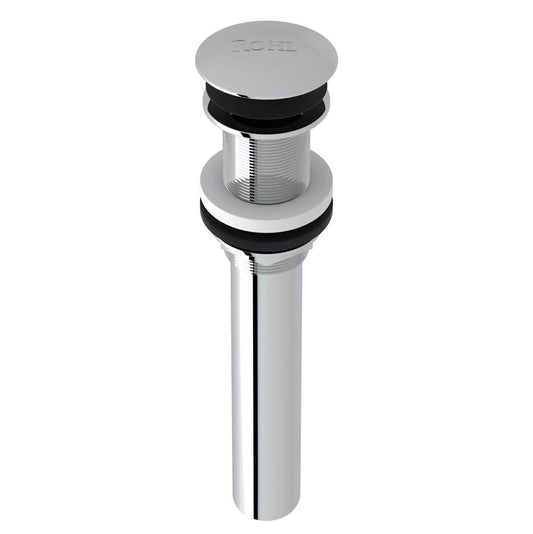 ROHL 5445APC Push Drain Without Overflow In Polished Chrome
