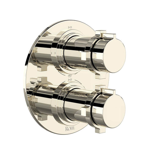 ROHL TLB46W1XMPN Lombardia 3/4" Therm & Pressure Balance Trim with 6 Functions (Shared) In Polished Nickel