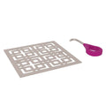 ROHL DC3142STN Weave Decorative Drain Cover In Satin Nickel