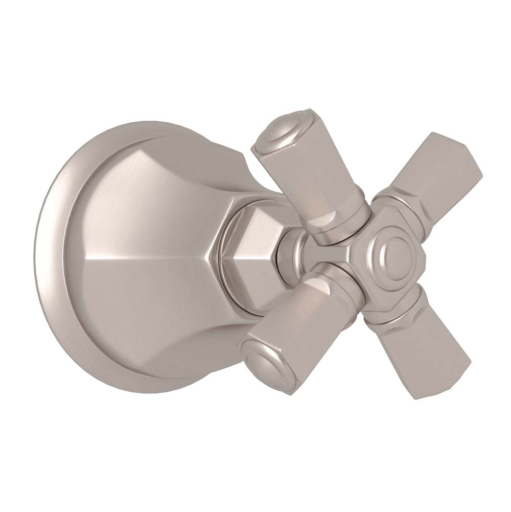 ROHL A4812XMSTNTO Palladian Trim For Volume Control And Diverter In Satin Nickel