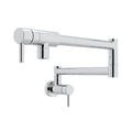 ROHL QL66L-APC-2 Modern Pot Filler In Polished Chrome