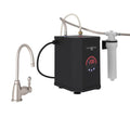 ROHL GKIT1655LMSTN-2 San Julio Hot Water Dispenser, Tank And Filter Kit In Satin Nickel