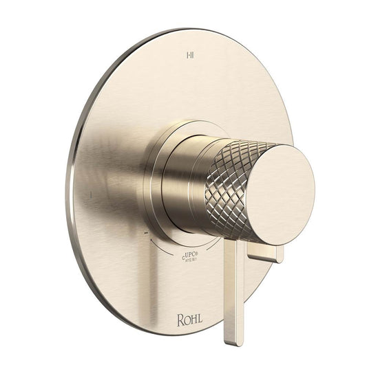 ROHL TTE23W1LMSTN Tenerife 1/2" Therm & Pressure Balance Trim with 3 Functions (Shared) In Satin Nickel