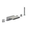ROHL MI05D5BLAPC Miscelo 5-Hole Deck Mount Tub Filler In Polished Chrome