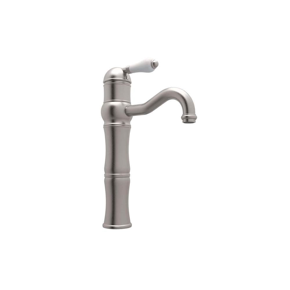 ROHL A3672LPSTN-2 Acqui Single Handle Tall Lavatory Faucet In Satin Nickel