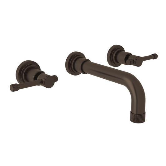 ROHL A3307ILTCBTO-2 Campo Wall Mount Lavatory Faucet In Tuscan Brass