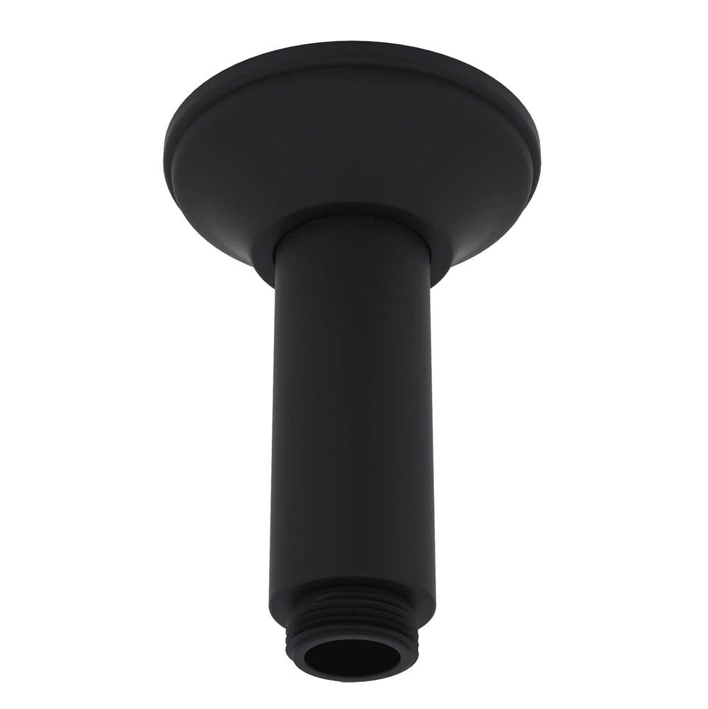 ROHL 1505/3MB 4" Ceiling Mount Shower Arm In Matte Black