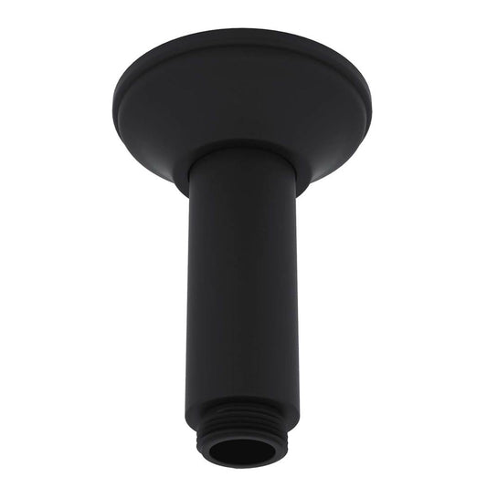 ROHL 1505/3MB 4" Ceiling Mount Shower Arm In Matte Black
