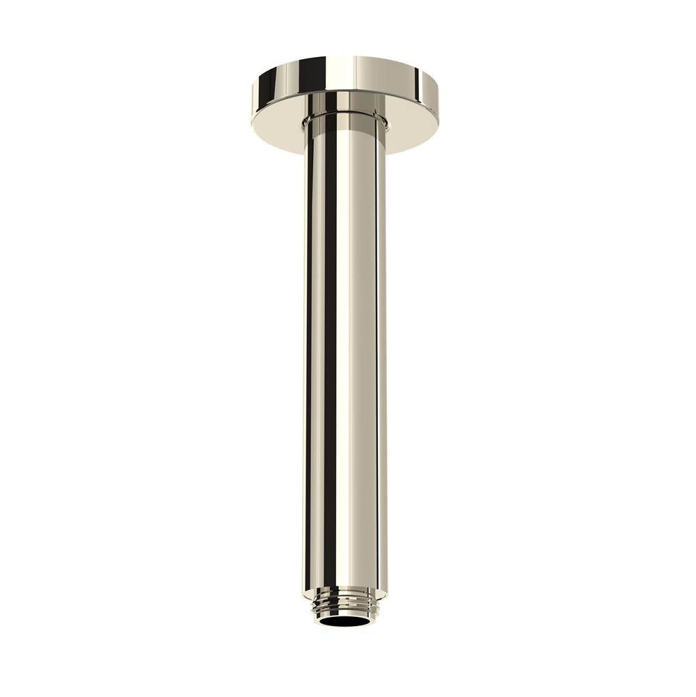 ROHL 70327SAPN 7" Reach Ceiling Mount Shower Arm In Polished Nickel