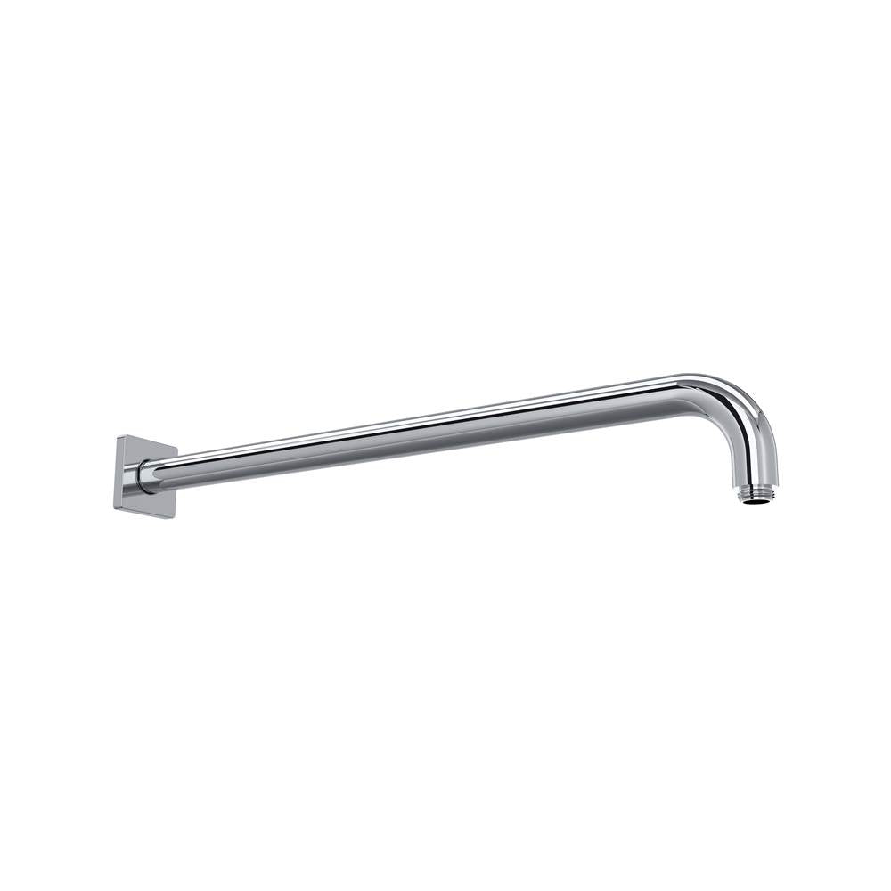 ROHL 200227SAAPC 20" Reach Wall Mount Shower Arm With Square Escutcheon In Polished Chrome