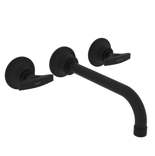 ROHL MB2037DMMBTO Graceline Wall Mount Tub Filler In Matte Black