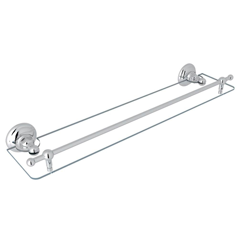 ROHL A1480APC Wall Mount Towel Shelf In Polished Chrome