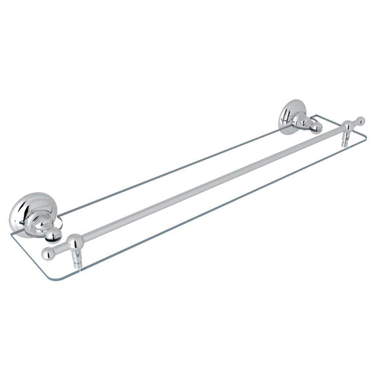 ROHL A1480APC Wall Mount Towel Shelf In Polished Chrome