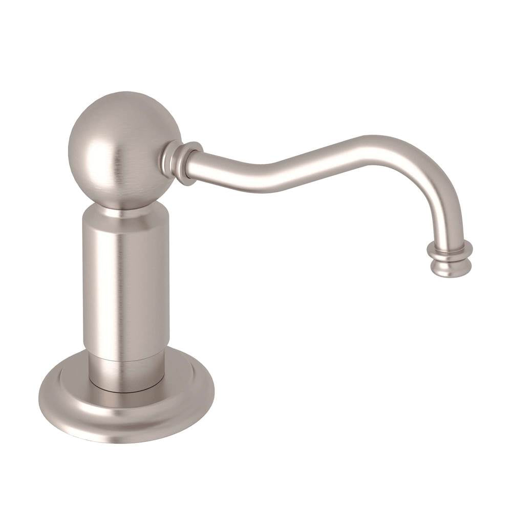 ROHL LS850PSTN Soap Dispenser In Satin Nickel