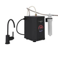 ROHL GKIT7545LMMB-2 Lux Hot Water Dispenser, Tank And Filter Kit In Matte Black