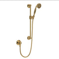 ROHL 1301EIB Handshower Set With 22" Slide Bar and Single Function Handshower In Italian Brass