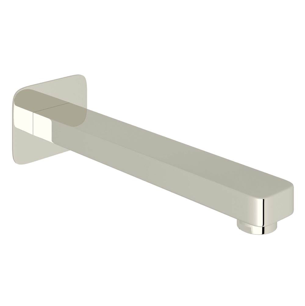 ROHL CU24-PN Quartile Wall Mount Tub Spout In Polished Nickel