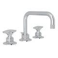 ROHL MB2009DMAPC-2 Graceline Widespread Lavatory Faucet With U-Spout In Polished Chrome