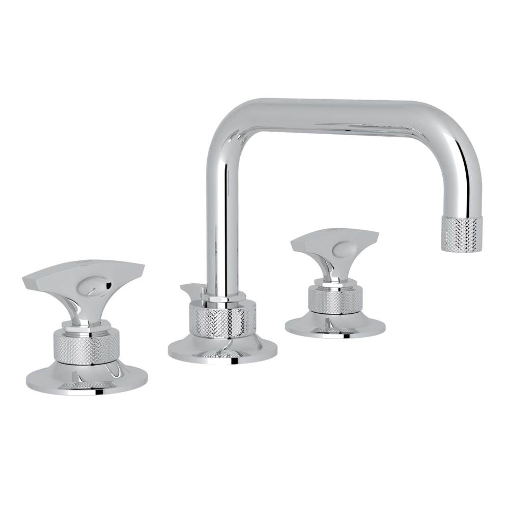 ROHL MB2009DMAPC-2 Graceline Widespread Lavatory Faucet With U-Spout In Polished Chrome