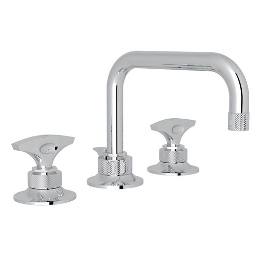ROHL MB2009DMAPC-2 Graceline Widespread Lavatory Faucet With U-Spout In Polished Chrome