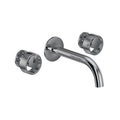 ROHL EC08W3IWAPC Eclissi Wall Mount Lavatory Faucet With C-Spout In Polished Chrome